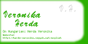 veronika herda business card